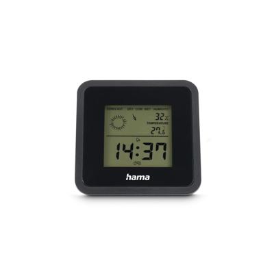 Hama Borneo Digitale Thermometer en Hygrometer voor Binnen Zwart Hama Borneo Digitale Thermometer en Hygrometer voor Binnen Zwart