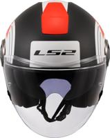 LS2 "of620 classy disko" jethelm helmet of620 classy disko l bl/red/white - thumbnail