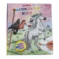 Miss Melody kleurboek Water Colours meisjes 22 cm papier - thumbnail