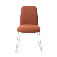 Jesper Home Eetkamerstoel 'Taiwa' Slide White, kleur Hearth Harmony - thumbnail