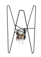 Plantenstandaard Metaal Zwart H.39cm - thumbnail