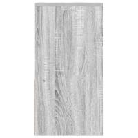 Nachtkastjes 2 st met lade 35x34x66,5cm grijs sonoma eikenkleur - thumbnail