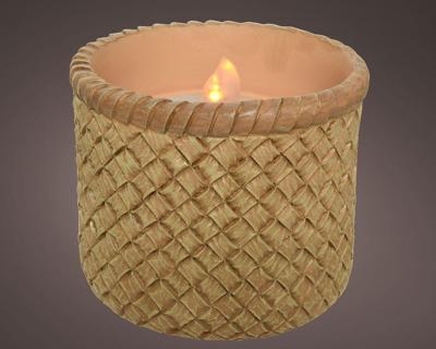 Ledkaars op zonne-energie EDM 898158 8 cm Vlameffect Ledkaars op zonne-energie EDM 898158 8 cm Vlameffect