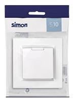 Plug-in basis Simon 2p+t monobloc Plastic 230 V 16 A Soort F - thumbnail