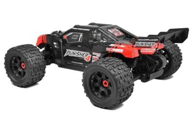 Team Corally Punisher 4 brushless truggy RTR - Rood