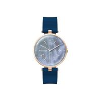 Horlogeband Skagen SKW2981 Leder Blauw 16mm - thumbnail