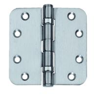 BSW kogellagerscharnier - afgeronde hoek - gegalvaniseerd - 89x89 mm - RD BB 802 GV - thumbnail