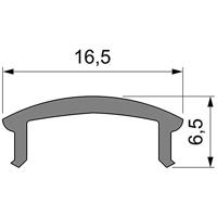 Deko Light 983524 F-01-12 Afdekking Kunststof (b x h x d) 16.50 x 6.50 x 1000 mm 1 m - thumbnail