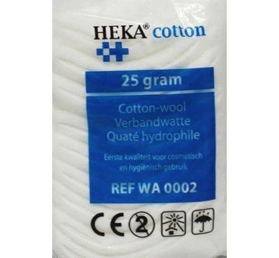 Verbandwatten zigzag 25 Gram