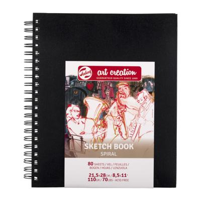 Schetsboek talens art creation 210x280mm zwart Schetsboek talens art creation 210x280mm zwart