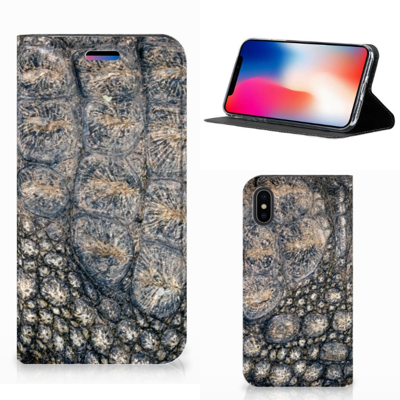 Apple iPhone X | Xs | Hoesje maken | Krokodillenprint Apple iPhone X | Xs | Hoesje maken | Krokodillenprint