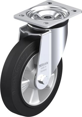 Blickle LK-ALEV 200K Zwenkwiel Wieldiameter: 200 mm Draagvermogen (max.): 500 kg 1 stuk(s)
