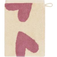 Cawö Cawö Heart Beats 6275 beere Washandje 16x22 - thumbnail