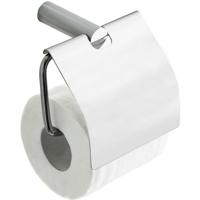 Wiesbaden Ida Toiletrolhouder met Klep - Chroom - thumbnail