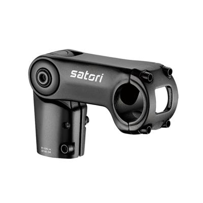 Satori stuurpen hatchback verstelb. ø31.8*90mm, mat-zwart Satori stuurpen hatchback verstelb. ø31.8*90mm, mat-zwart