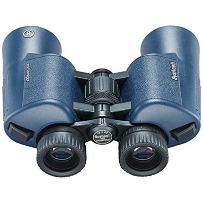 Bushnell - H2O 2-8x42 Donkerblauw Porro - Volledig Multicoated - Waterdicht/Fogproof - Twist Up Eyecups - Watersport - Varen