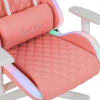 Ranqer Halo gamestoel RGB / LED roze - thumbnail