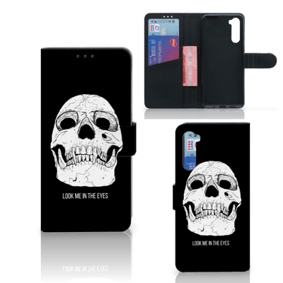 Telefoonhoesje met Naam OnePlus Nord Skull Eyes Telefoonhoesje met Naam OnePlus Nord Skull Eyes