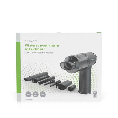 Handstofzuiger / luchtblazer nedis 90w zwart