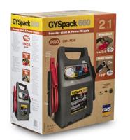 GYS Snelstartsysteem Gyspack 660 027862 Starthulpstroom: 640 A Werklamp, Spanningsomvormer 230 V, Verpolings- en elektronicabescherming - thumbnail