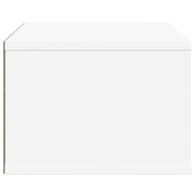 VidaXL Printerkastje 40x32x22,5 cm bewerkt hout wit