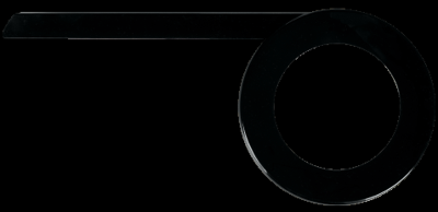 Kettingscherm Herrmans Slyde 42-44T closed - mat zwart Kettingscherm Herrmans Slyde 42-44T closed - mat zwart