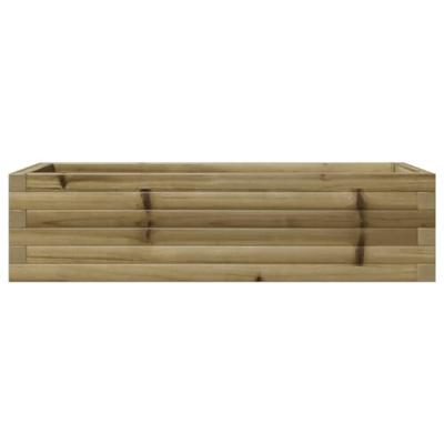 VidaXL Plantenbak 90x40x23 cm geïmpregneerd grenenhout