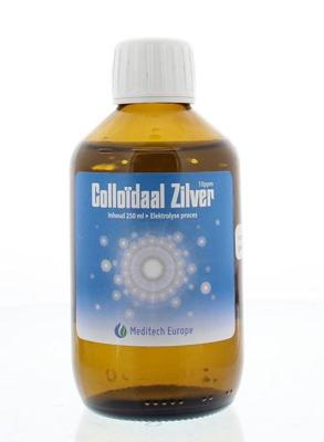 Meditech Colloidaal zilver water 250 Milliliter Meditech Colloidaal zilver water 250 Milliliter