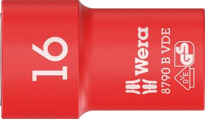 Wera 8790 B VDE 05004960001 Dop (zeskant) VDE-dopsleutelinzet 16 mm 3/8 3/8 (10 mm)