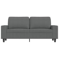 Tweezitsbank 140 cm stof donkergrijs - thumbnail