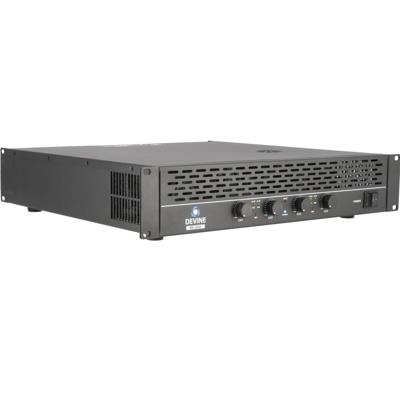 Devine MX-2004 4-kanaals PA-eindversterker 4x 500W @ 8 Ohm