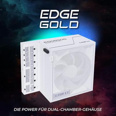 Lian Li EDGE GOLD 850 80 PLUS Gold PC-netvoeding 850 W ATX 80 Plus Gold
