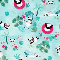 Creativ Company Inpakpapier, panda, b: 50 cm, 80 gr, 100 m/ 1 rol - thumbnail