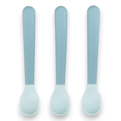 Done By Deer Easy Grip Lepels Blauw 3 Stuks