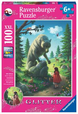 Ravensburger puzzel Roodkapje en de wolf 100 stukjes