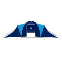 VidaXL Tent 9-persoons donkerblauw en blauw - thumbnail