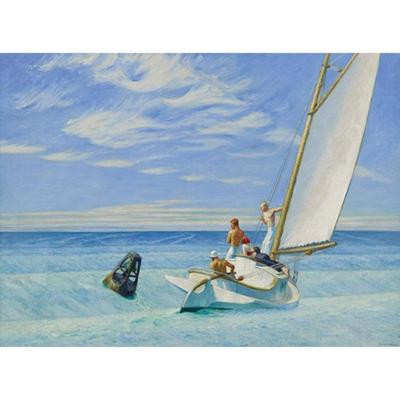 Kunstdruk Edward Hopper Ground Swell 1939 70x50cm
