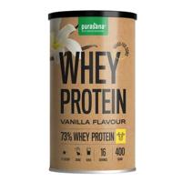 Purasana Whey proteine 73% vanille 400 Gram - thumbnail