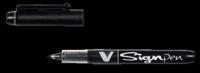 Fineliner pilot v sign sw-vsp f zwart | 12 stuks - thumbnail