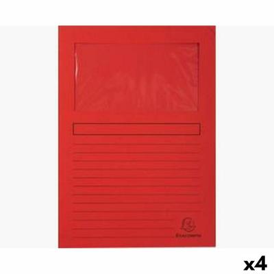 Subfolder Exacompta A4 100 Onderdelen (4 Stuks)