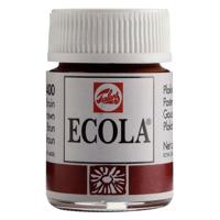 Bruynzeel Ecola plakkaatverf fles 16ml brown 400 - thumbnail