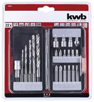 kwb 108805 Boor- en bitassortiment 22-delig - thumbnail