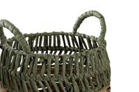 Mandenset DKD Home Decor Rotan (33 x 33 x 40 cm) - thumbnail