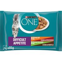Purina one adult difficult appetite kip pouch mp 4x85gr Purina - Purina - thumbnail