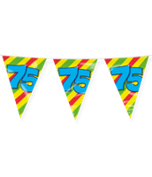 Happy Verjaardag Vlaggenlijn 75 Jaar (10m) - thumbnail