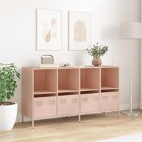 Dressoir 135x39x73,5 cm koudgewalst staal roze - thumbnail