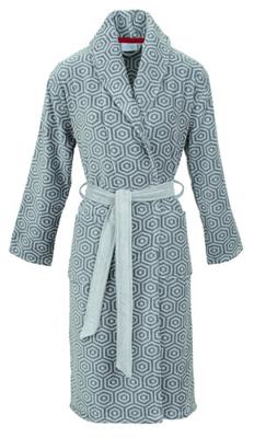 Carl Ross Carl Ross dames badjas 601210 silver/basalt 36/38