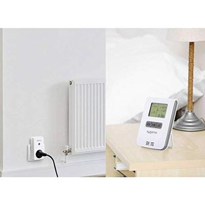 Sygonix SY-RS2W-S1 Verwarmingsbesturing Draadloos Tussenstekker Schakelvermogen (max.) 3500 W Bereik max. (in het vrije veld) 150 m Sygonix SY-RS2W-S1 Verwarmingsbesturing Draadloos Tussenstekker Schakelvermogen (max.) 3500 W Bereik max. (in het vrije veld) 150 m