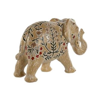 Decoratieve figuren Home ESPRIT Multicolour Olifant 32,5 x 12,5 x 21 cm