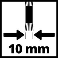 Einhell 3424110 BG-EG 1410 Reserveborstel voor voegenreiniger Polyamide - thumbnail